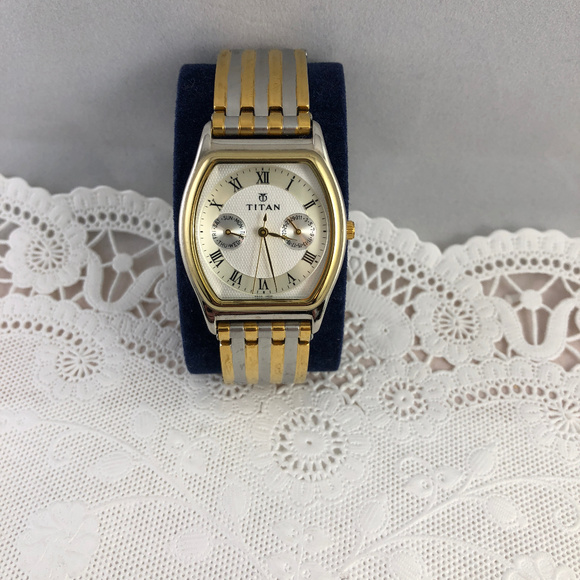 Titan Classique 2-Tone Stainless Steel Watch - Picture 3 of 5